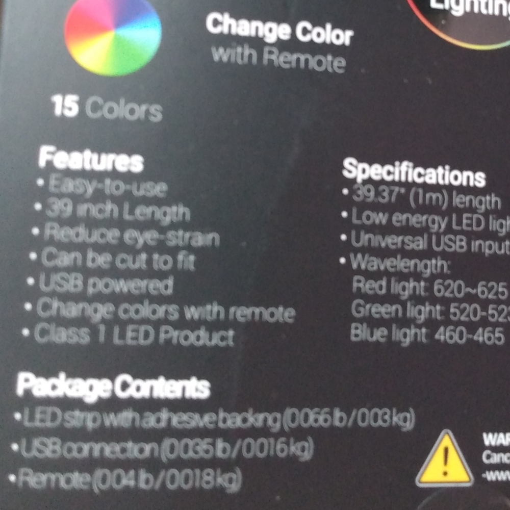Color changing LED LIGHT strip - Picture 5 of 5